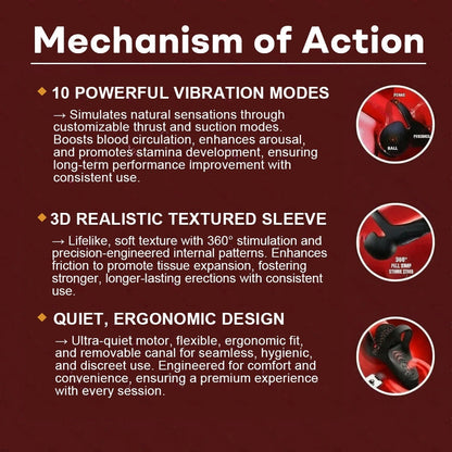 Tiworld™ VitalEngine Pro--The #1 5-in-1 at-home trainer that reverses ED & PE with advanced precision