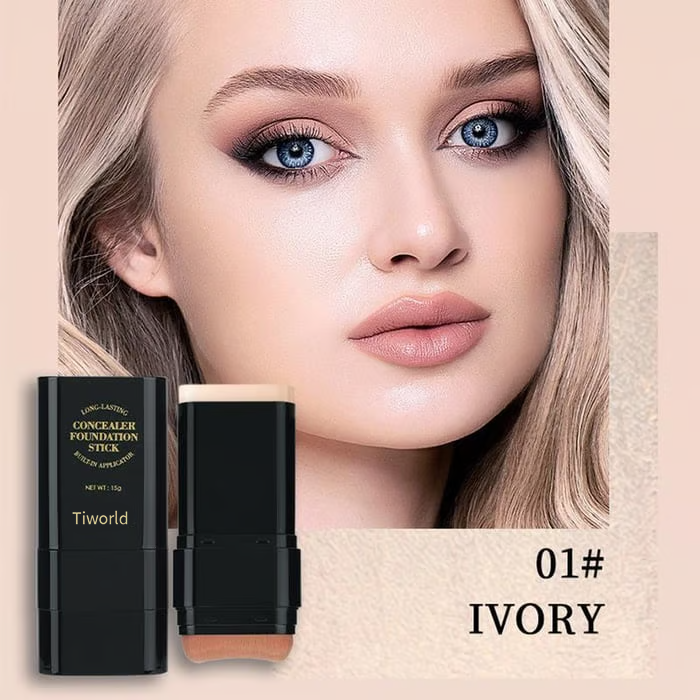 ✨Tiworld®  Foundation Concealer Stick Double-Ended Brush🔥Last Day Promotion 70% OFF