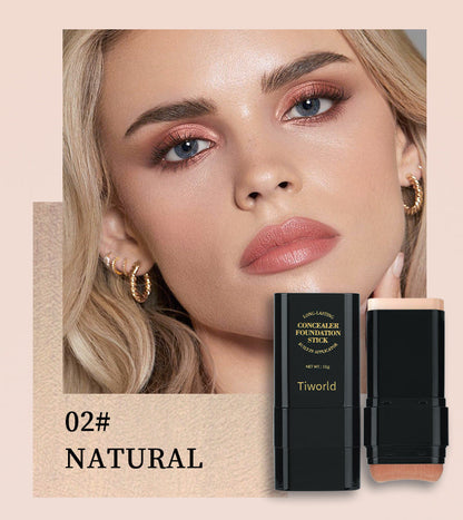 ✨Tiworld®  Foundation Concealer Stick Double-Ended Brush🔥Last Day Promotion 70% OFF