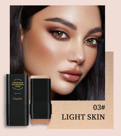 ✨Tiworld®  Foundation Concealer Stick Double-Ended Brush🔥Last Day Promotion 70% OFF