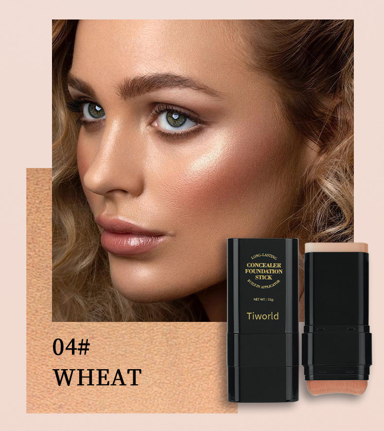✨Tiworld®  Foundation Concealer Stick Double-Ended Brush🔥Last Day Promotion 70% OFF