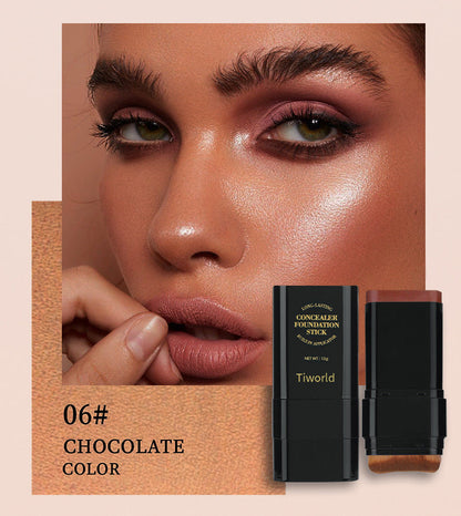 ✨Tiworld®  Foundation Concealer Stick Double-Ended Brush🔥Last Day Promotion 70% OFF