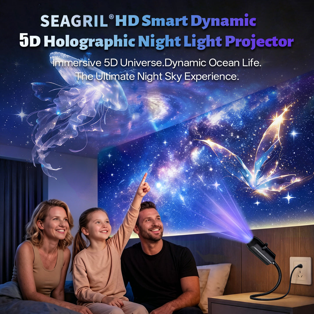 SEAGRIL® 🥽𝐍𝐄𝐗𝐓-𝐆𝐄𝐍 𝐒𝐌𝐀𝐑𝐓 𝐏𝐑𝐎𝐉𝐄𝐂𝐓𝐈𝐎𝐍 𝐇𝐃 𝐒𝐦𝐚𝐫𝐭 𝐃𝐲𝐧𝐚𝐦𝐢𝐜 𝟓𝐃 𝐇𝐨𝐥𝐨𝐠𝐫𝐚𝐩𝐡𝐢𝐜 𝐍𝐢𝐠𝐡𝐭 𝐋𝐢𝐠𝐡𝐭 𝐏𝐫𝐨𝐣𝐞𝐜𝐭𝐨𝐫