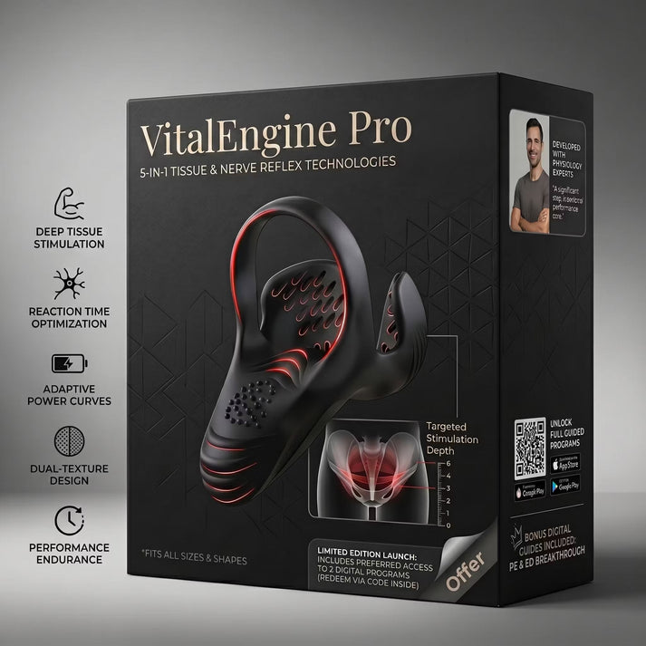 Tiworld™ VitalEngine Pro--The #1 5-in-1 at-home trainer that reverses ED & PE with advanced precision