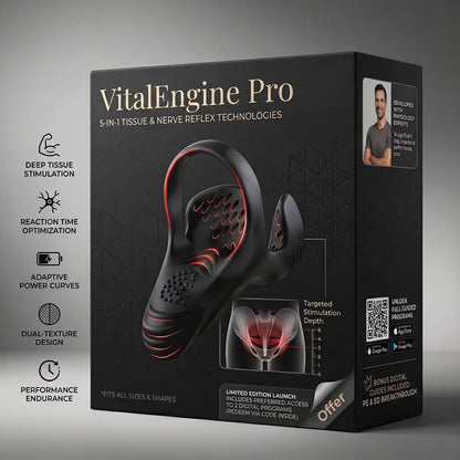 Tiworld™ VitalEngine Pro--The #1 5-in-1 at-home trainer that reverses ED & PE with advanced precision