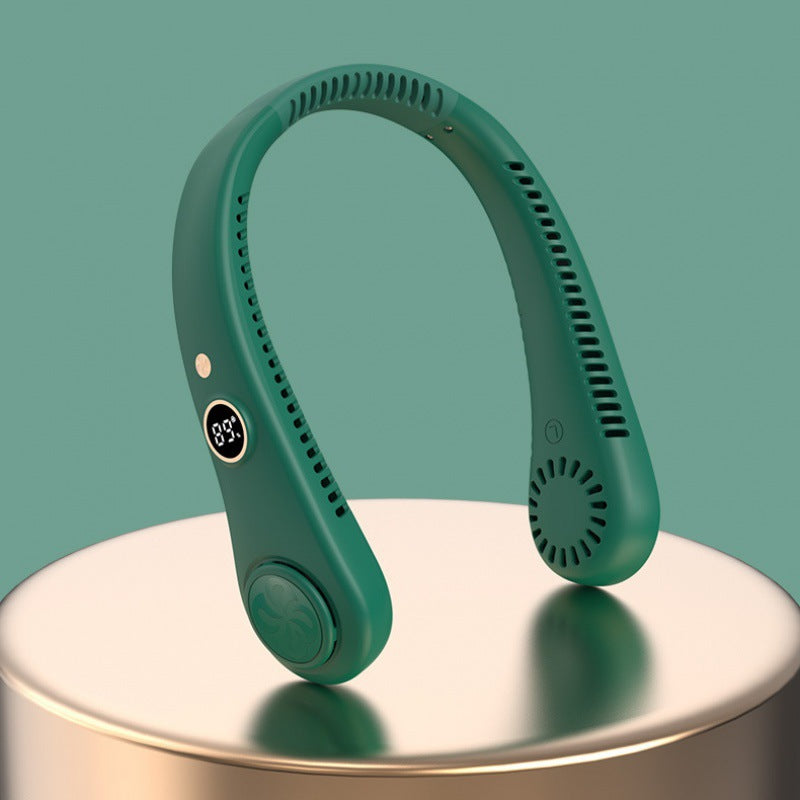 🔥 49% OFF 🍃Portable Neck Fan – Hands-Free Cooling for Hot Summer Days